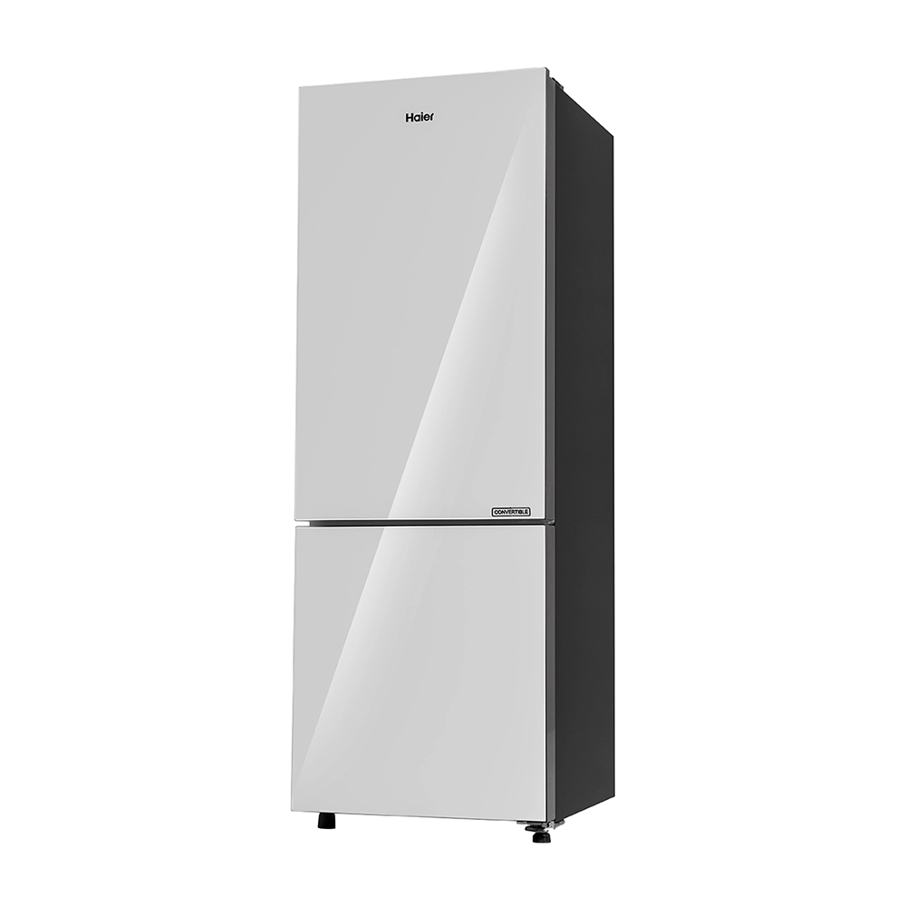Haier 265L 2 Star Mirror Glass Bottom Mount Refrigerator
